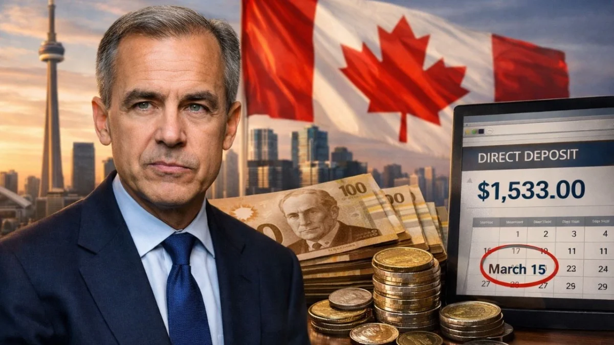 Mark Carney Announces $1,533 CPP Payment...